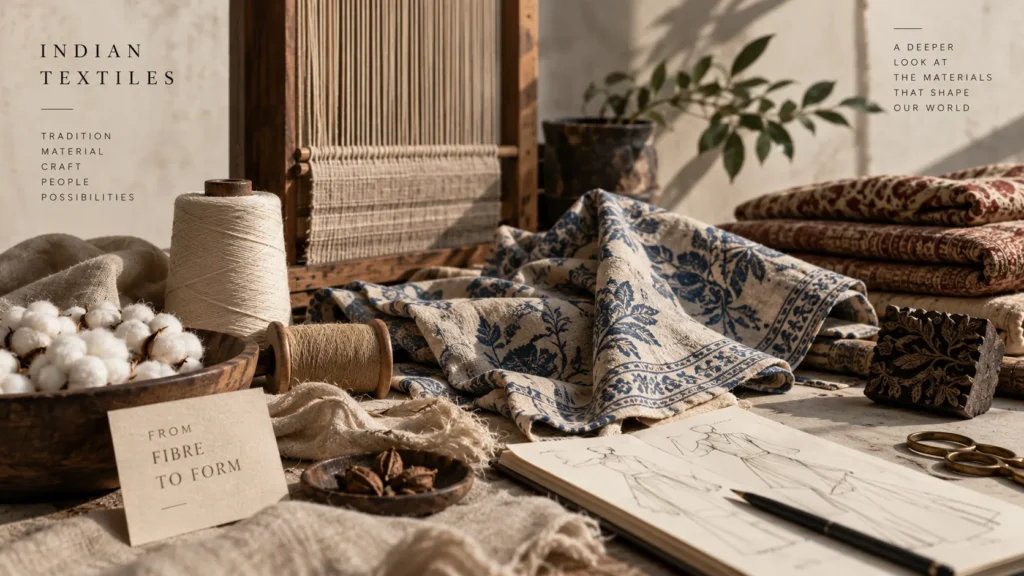 The Architecture of Indian Textiles: From Fibre to Form