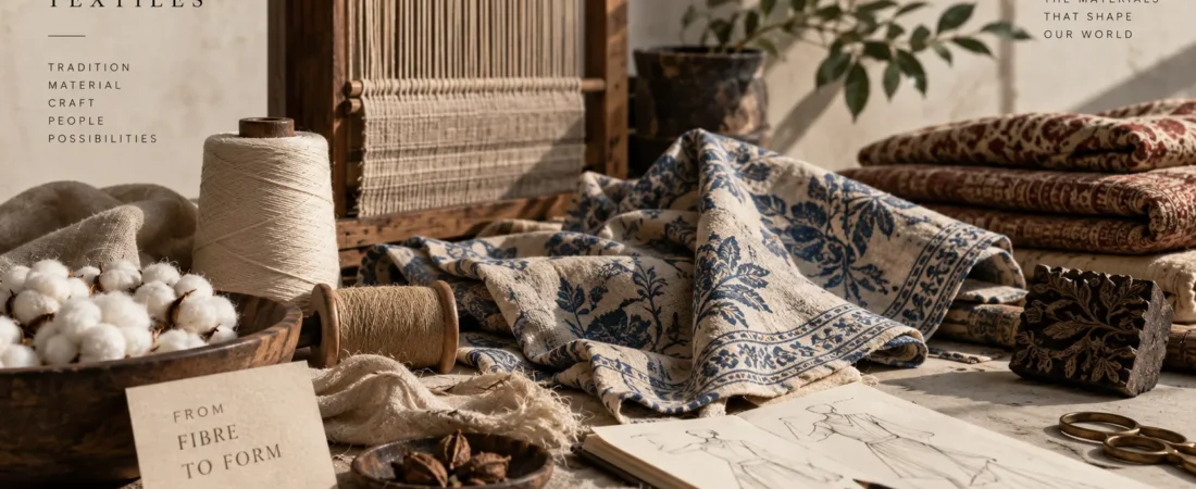 The Architecture of Indian Textiles: From Fibre to Form